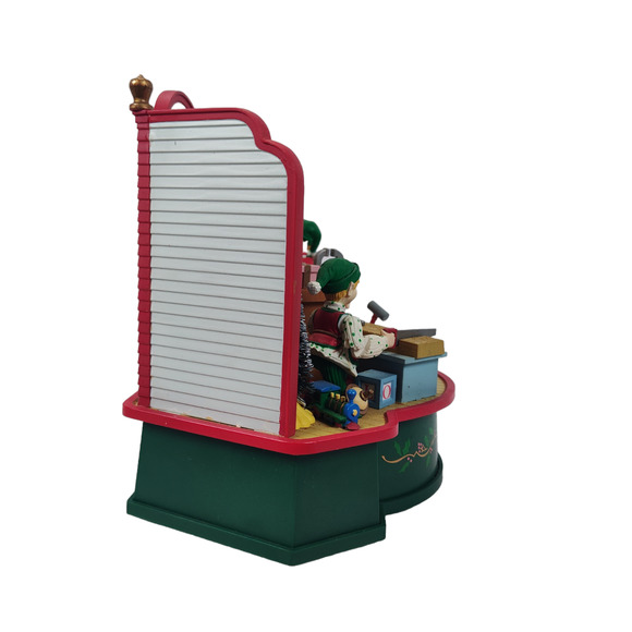 Vintage Animated Musical Santas Workshop We Wish You a Merry Christmas - Picture 7 of 15